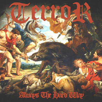 (image for) Terror - Always the Hard Way LP (Red / Blue Twist)